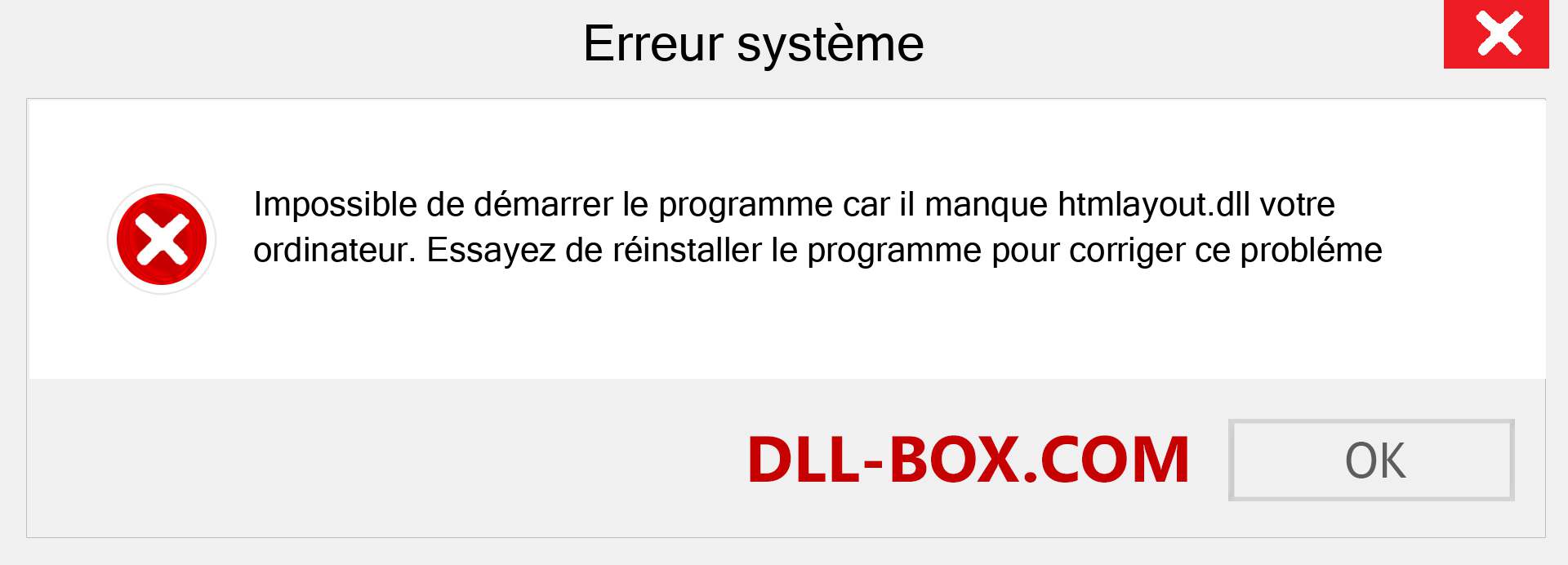 Le fichier htmlayout.dll est manquant ?. Télécharger pour Windows 7, 8, 10 - Correction de l'erreur manquante htmlayout dll sur Windows, photos, images